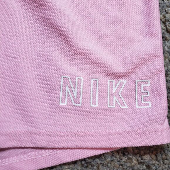 Nike Shorts Womens Medium Pink Casual No Pockets - Picture 3 of 12